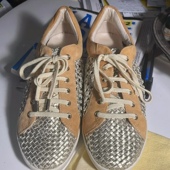 JOIE Metallic Duha Sneaker-38.5 - Picture 10 of 12